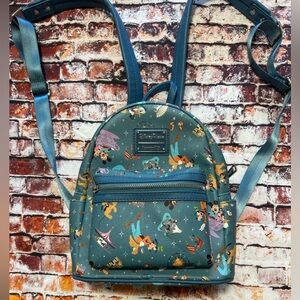 Disney “Park Life” Loungefly Mini Backpack Preowned No Flaws
